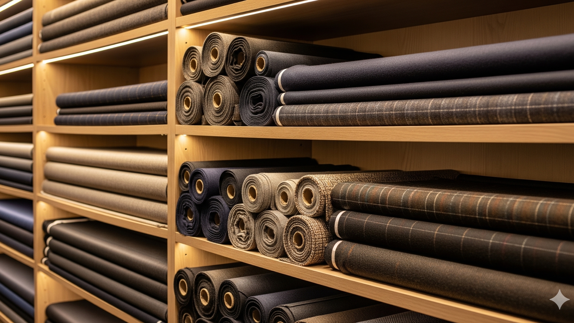 2. Tecidos mais usados em roupas de alfaiataria