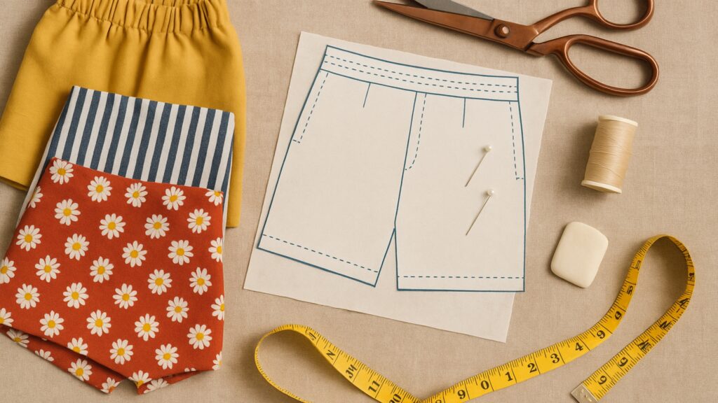 5 Modelos de Shorts Femininos para Costurar em Casa