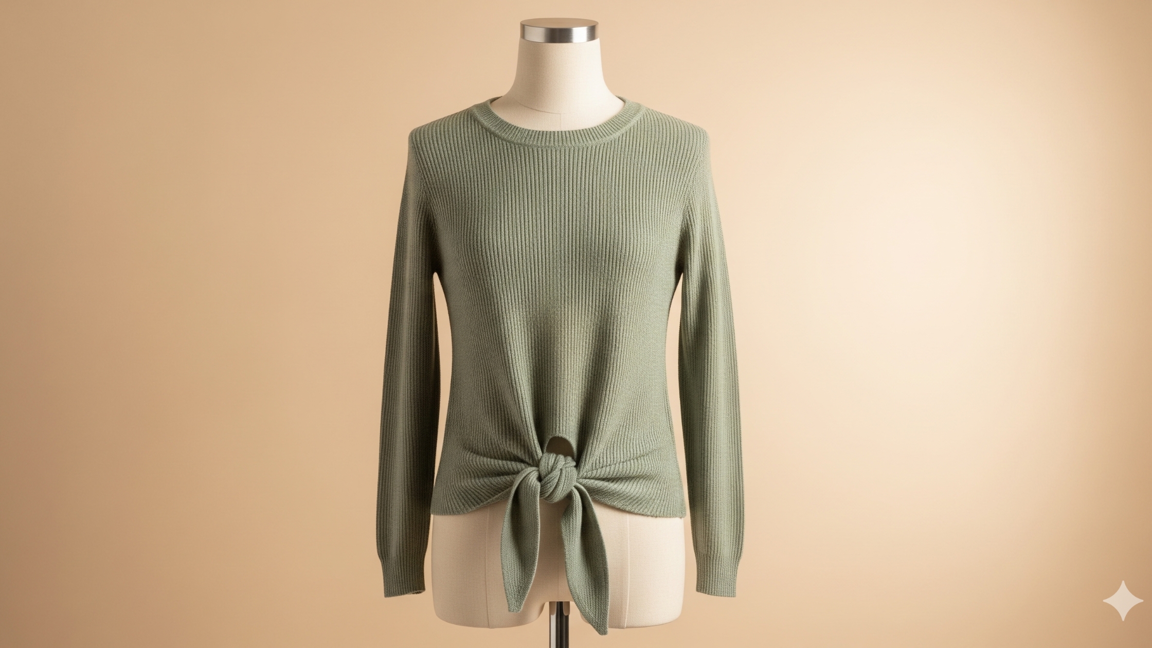 Blusa com amarração frontal