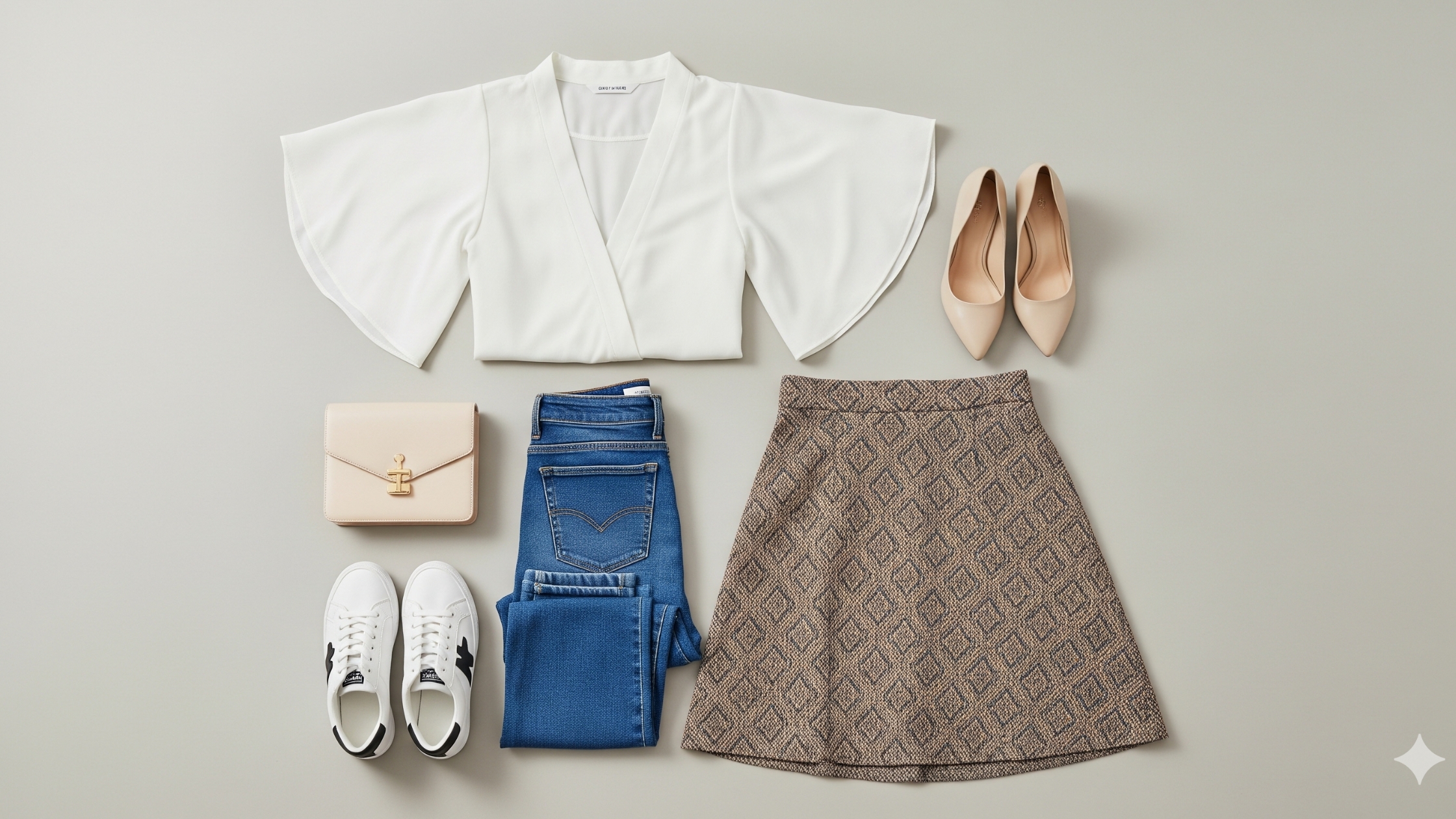 Combinações de looks com blusa manga japonesa