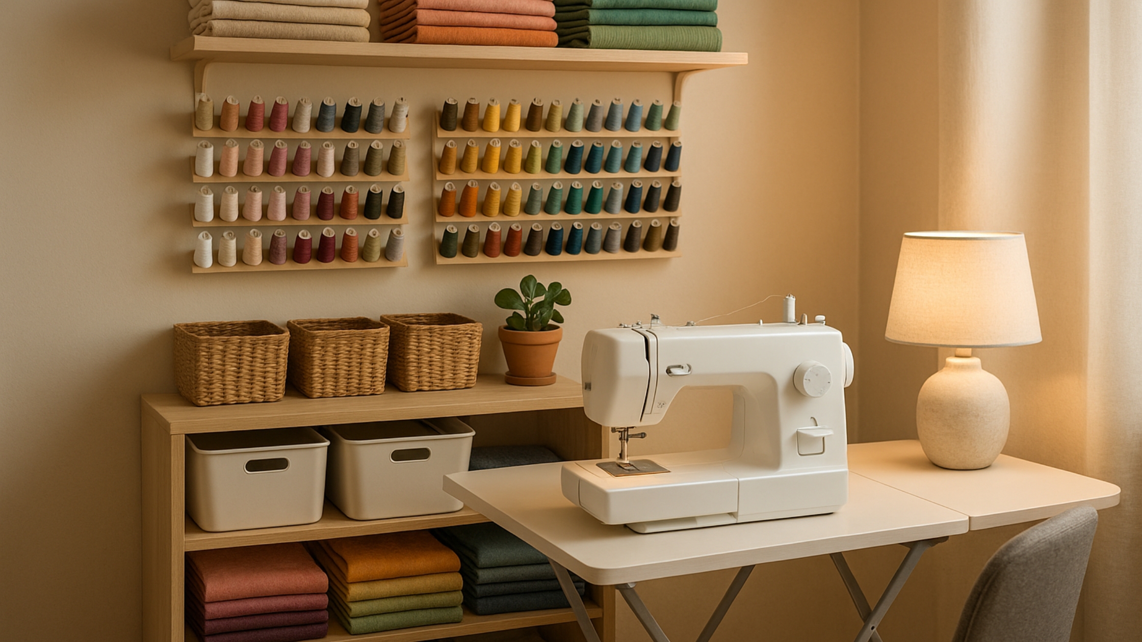 Como Montar um Ateliê de Costura com Pouco Espaço (1)