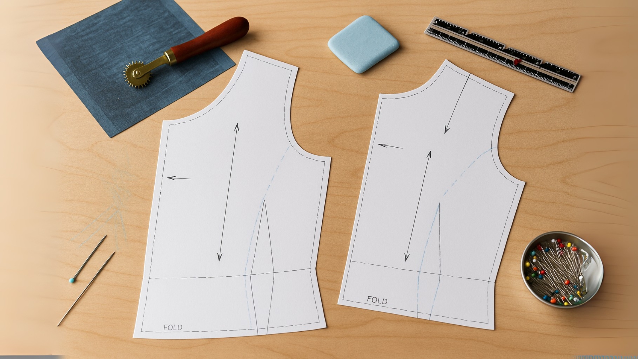 Como Usar Piques e Marcações do Molde (Guia Completo)