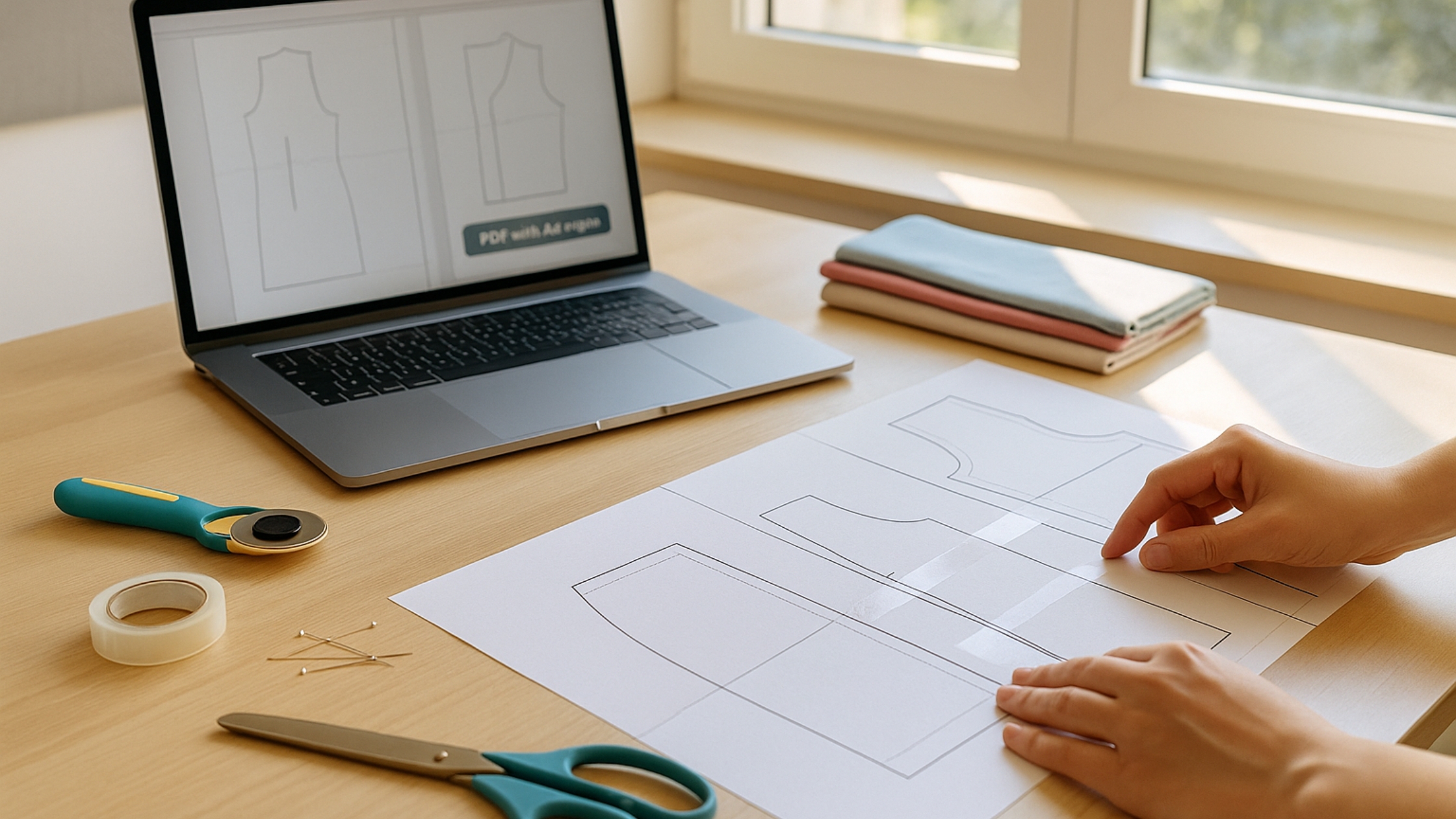 Como baixar e imprimir moldes em PDF gratuitos