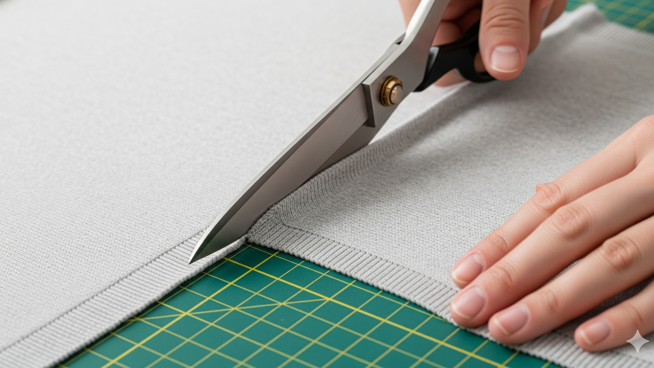 Como cortar malha sem errar