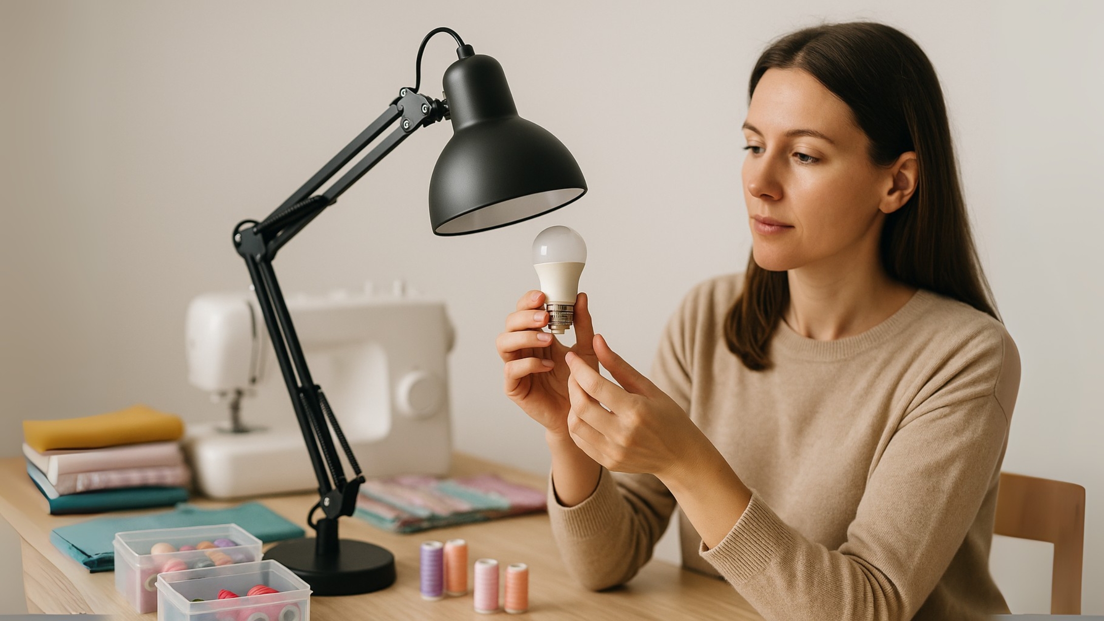 Como escolher a iluminação ideal para o seu ateliê