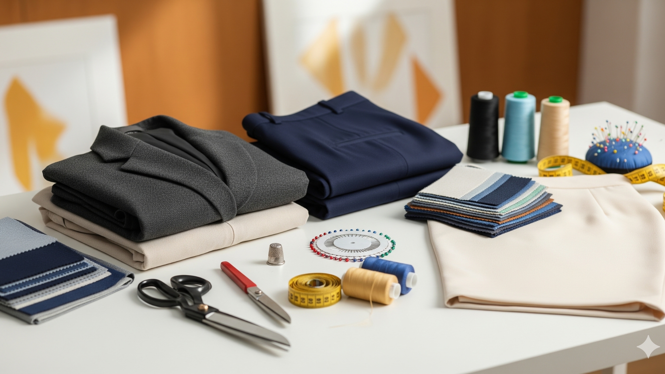 Conclusão Escolher o tecido ideal para roupas de alfaiataria