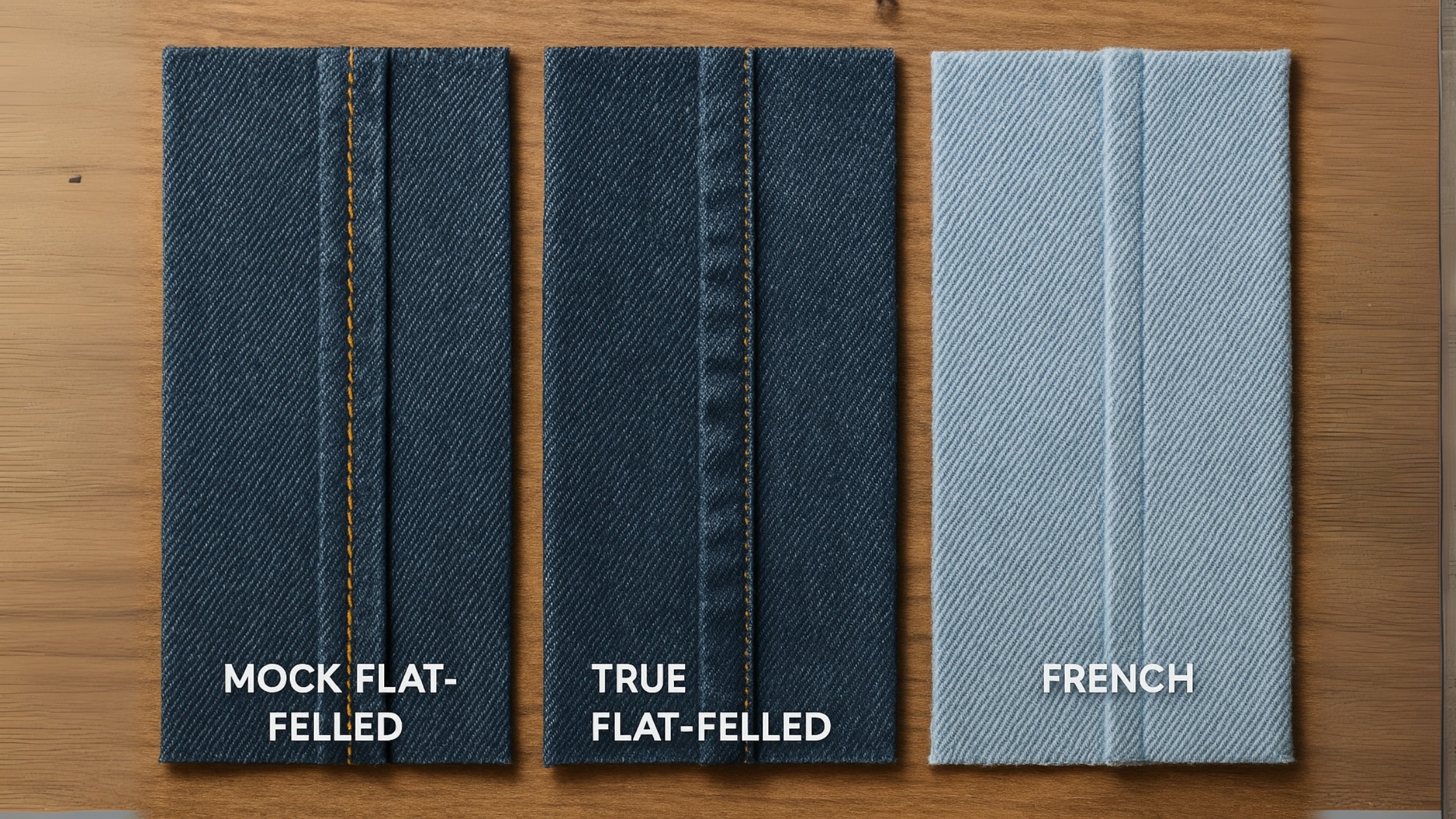 Costuras que dão certo no jeans (e quando usar)