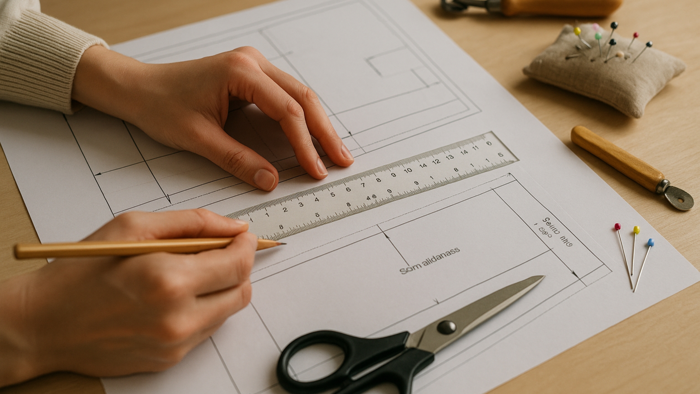 Cuidados ao usar moldes gratuitos