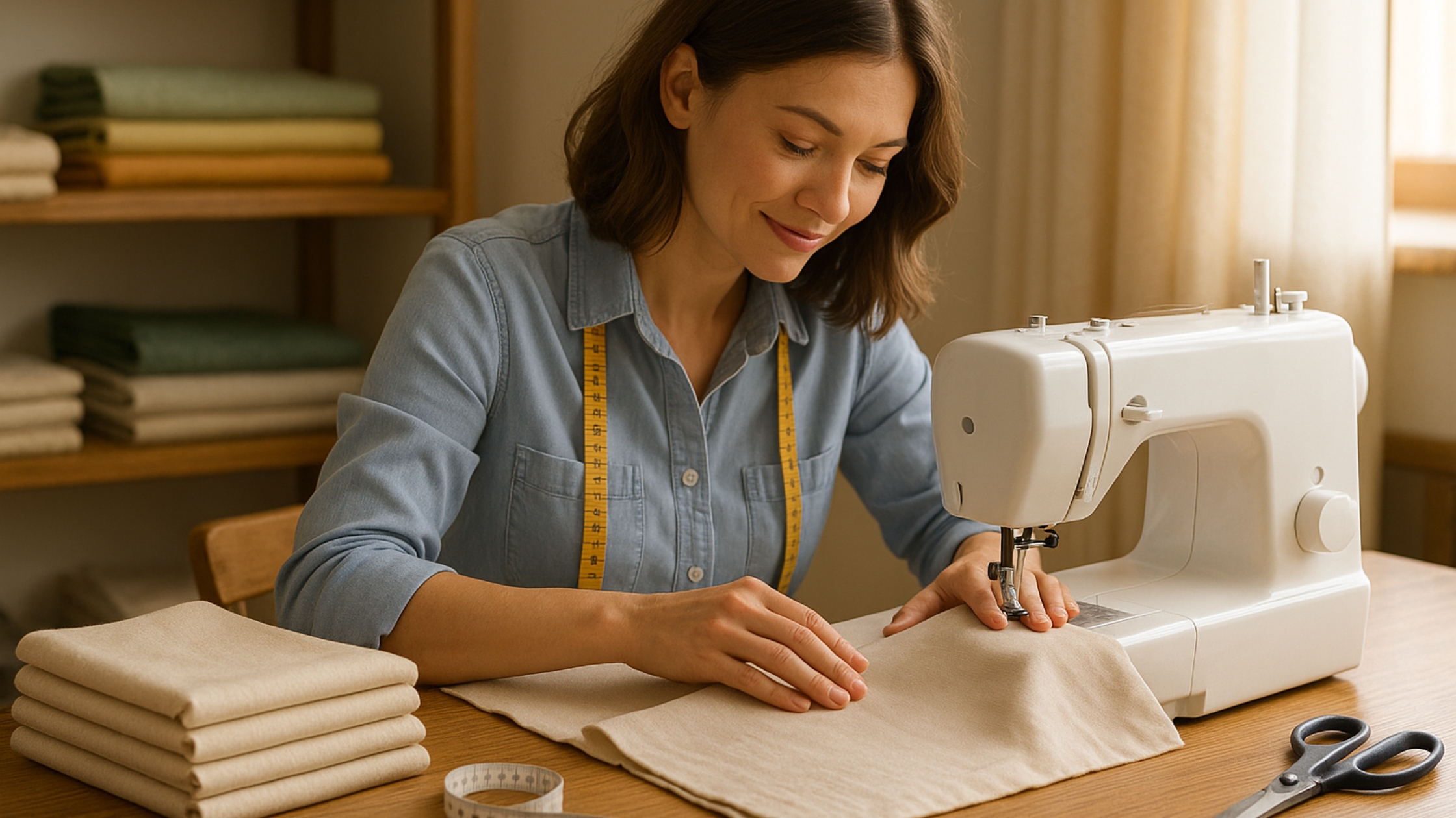Dicas práticas para iniciantes ao costurar tecidos fáceis