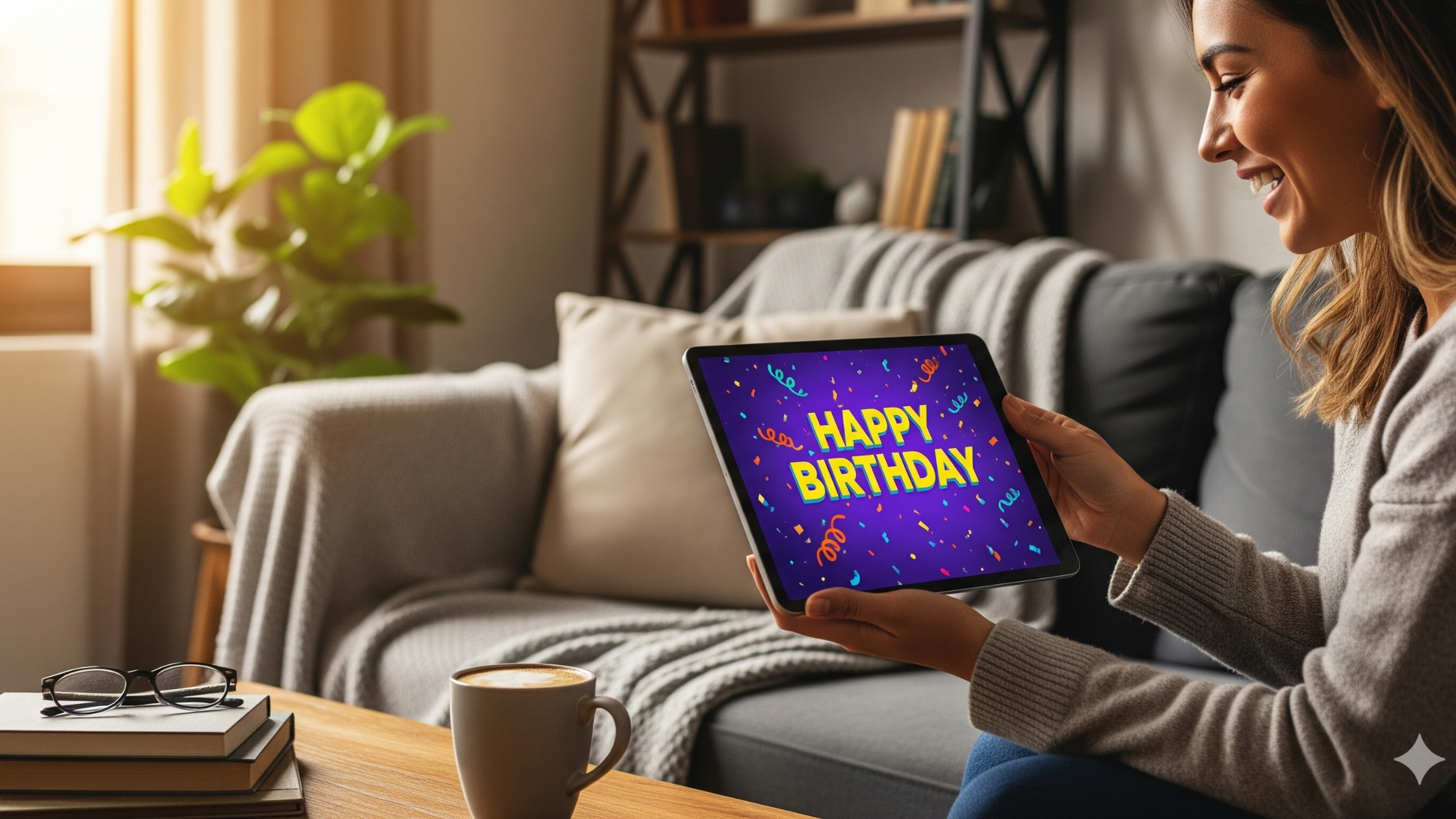 Envie cartões digitais personalizados