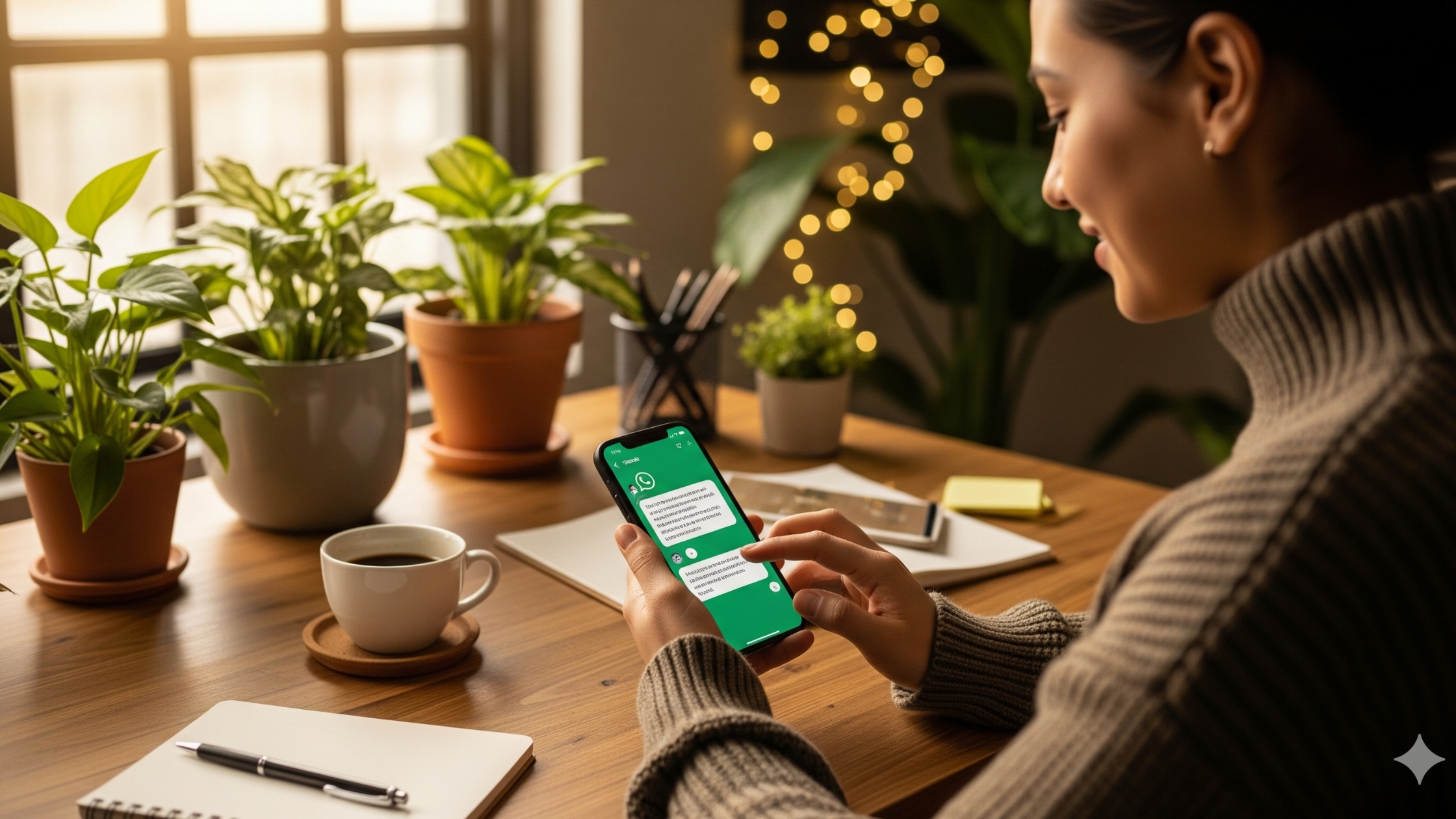 Envie mensagens personalizadas de agradecimento