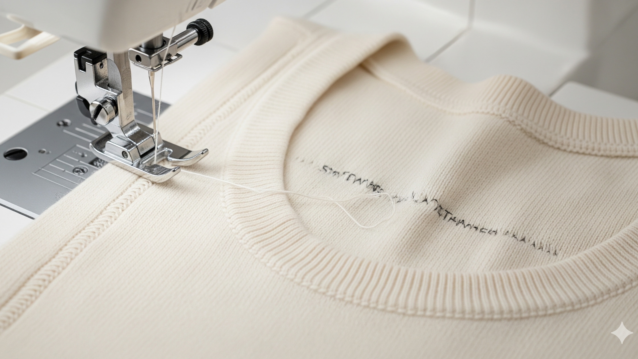 Erros comuns ao costurar malha