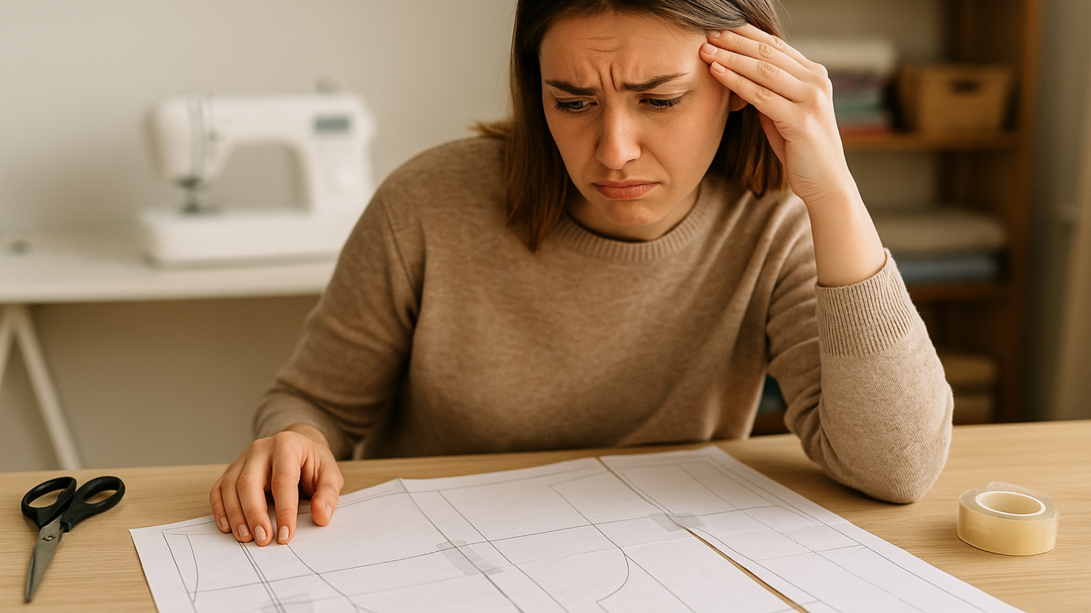 Erros comuns ao imprimir moldes em PDF e como evitar