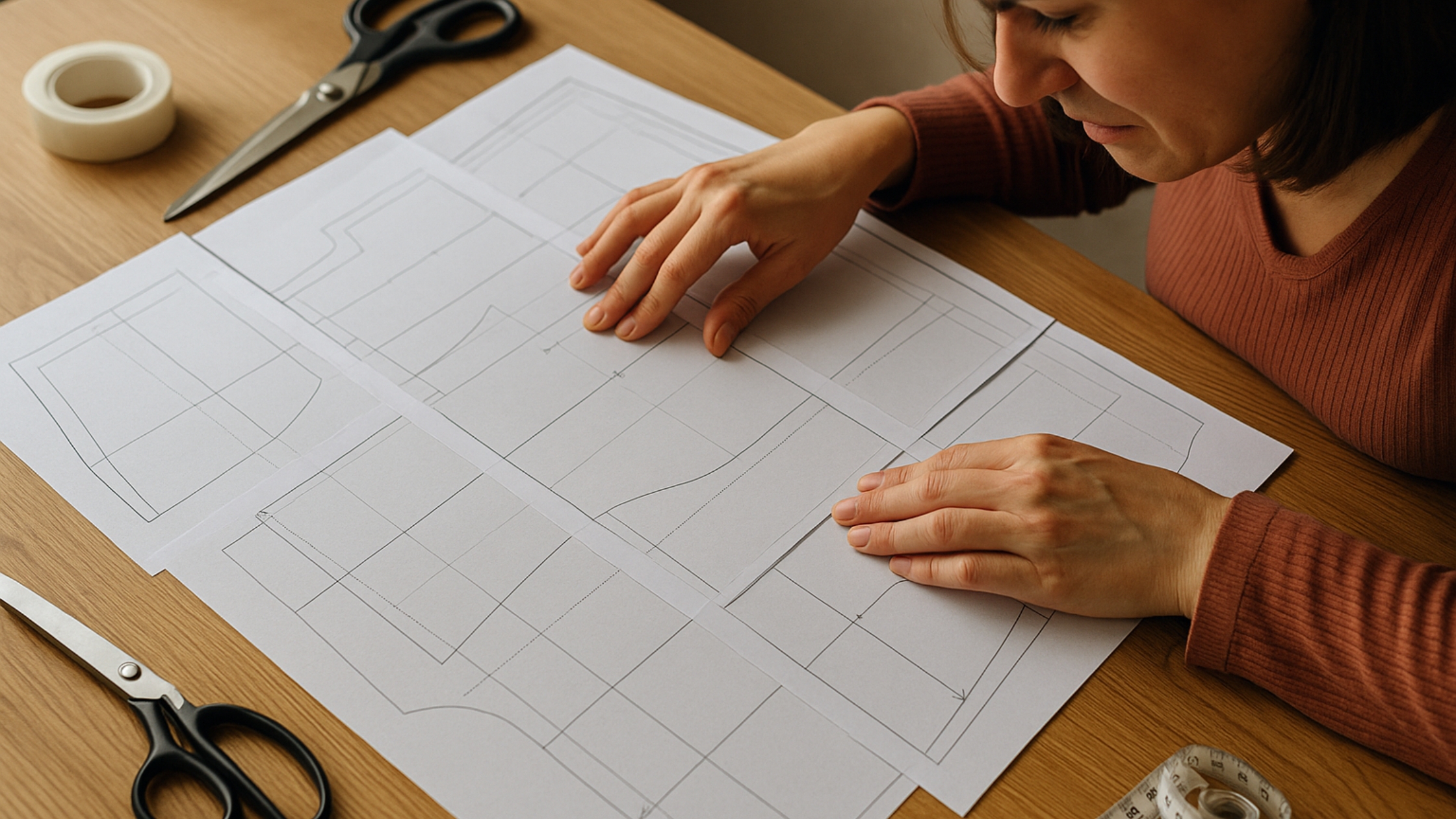 Erros comuns na impressão de moldes em PDF