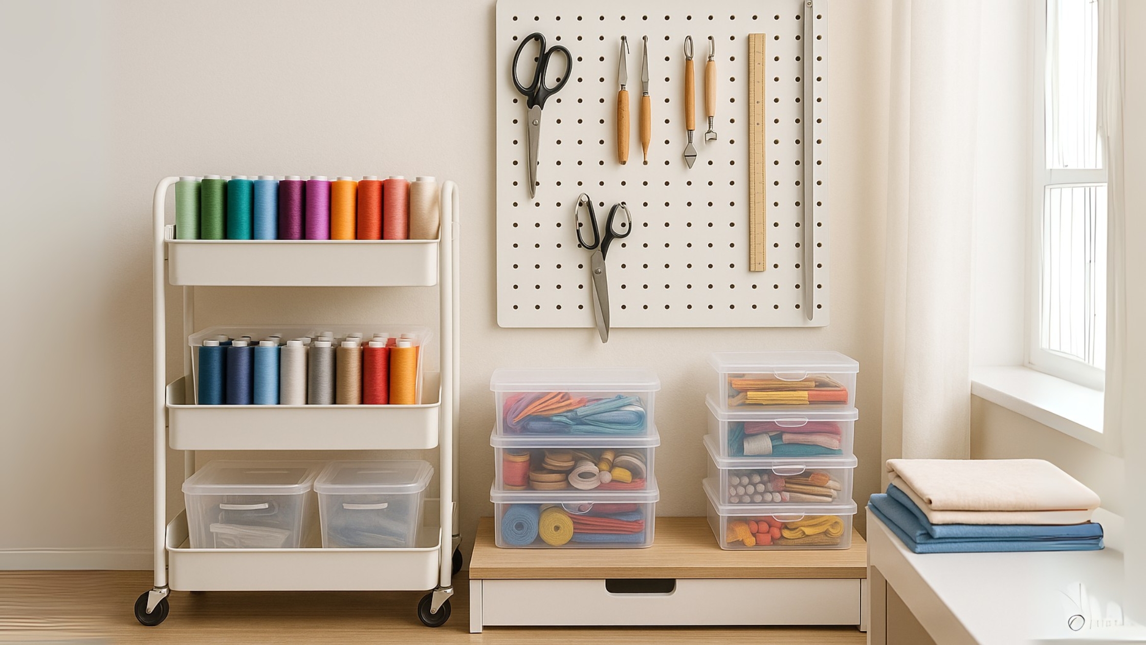 Ferramentas e acessórios que facilitam a organização