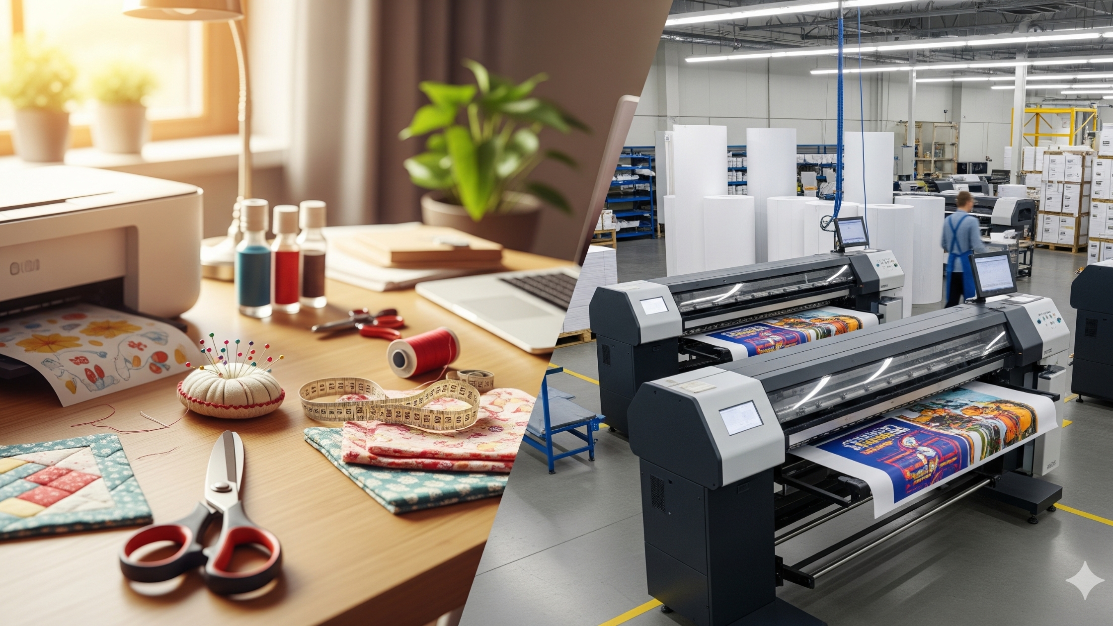 Impressão em Casa vs. Gráfica