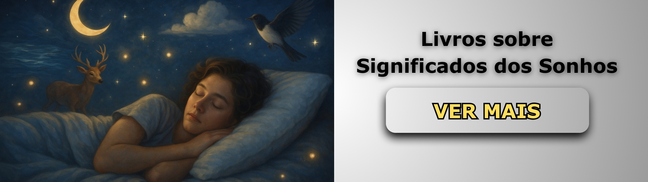 Livros sobre Significados dos Sonhos Banner de Vendas