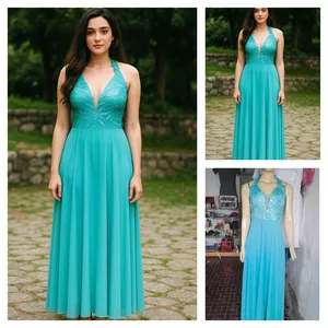 MOLDE EM PDF VESTIDO DE FESTA BLUE