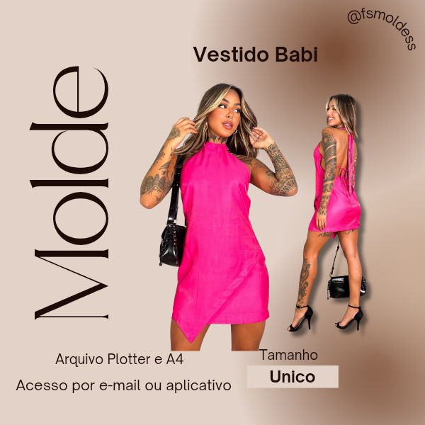MOLDE VESTIDO BABI