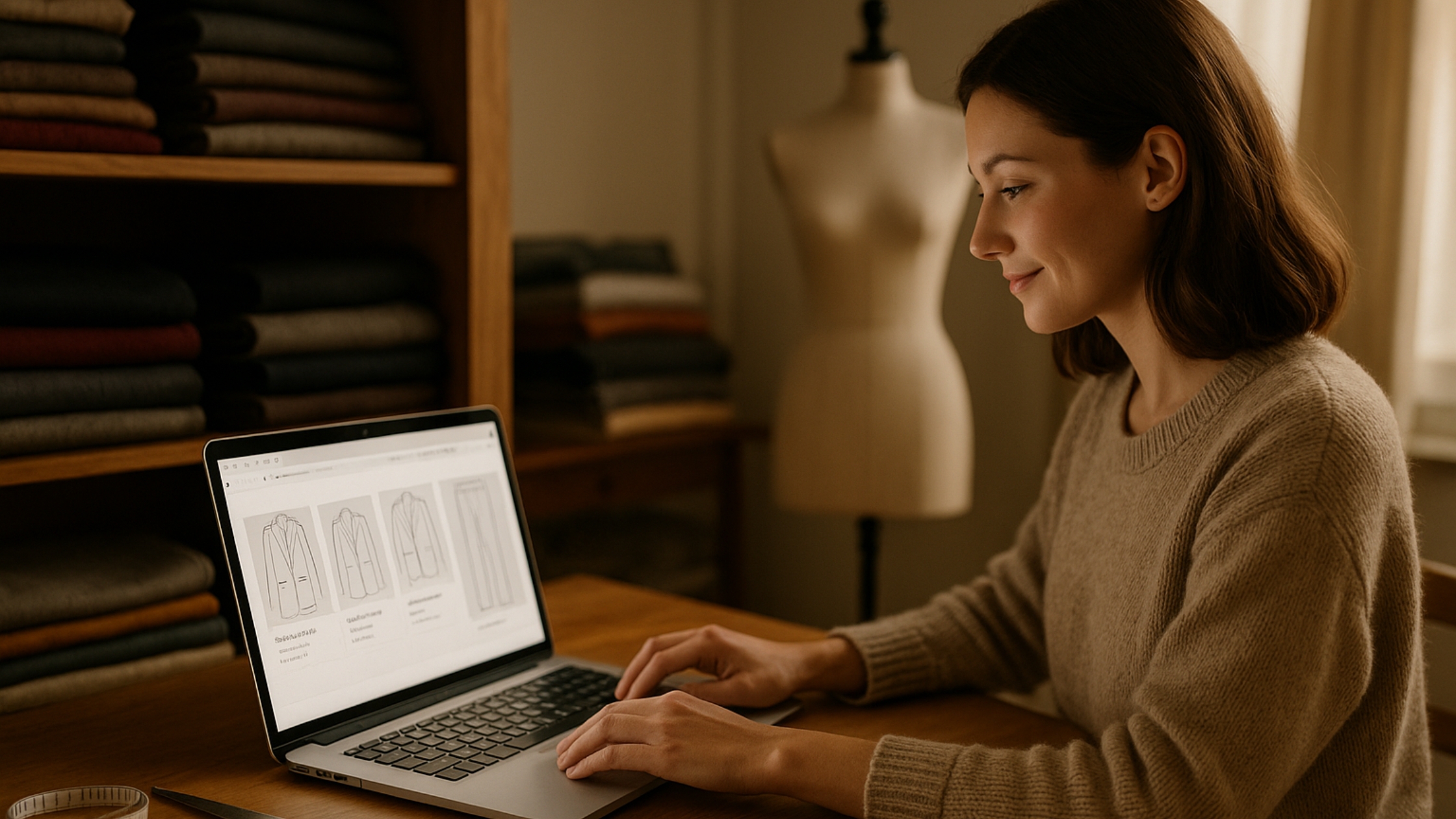 Onde encontrar moldes em PDF de alfaiataria