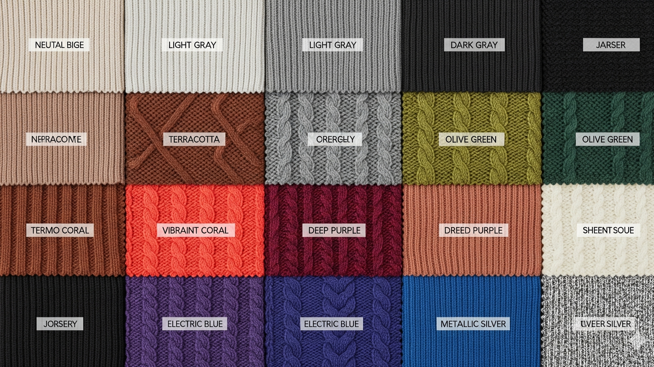 Paleta de cores em alta para 2026