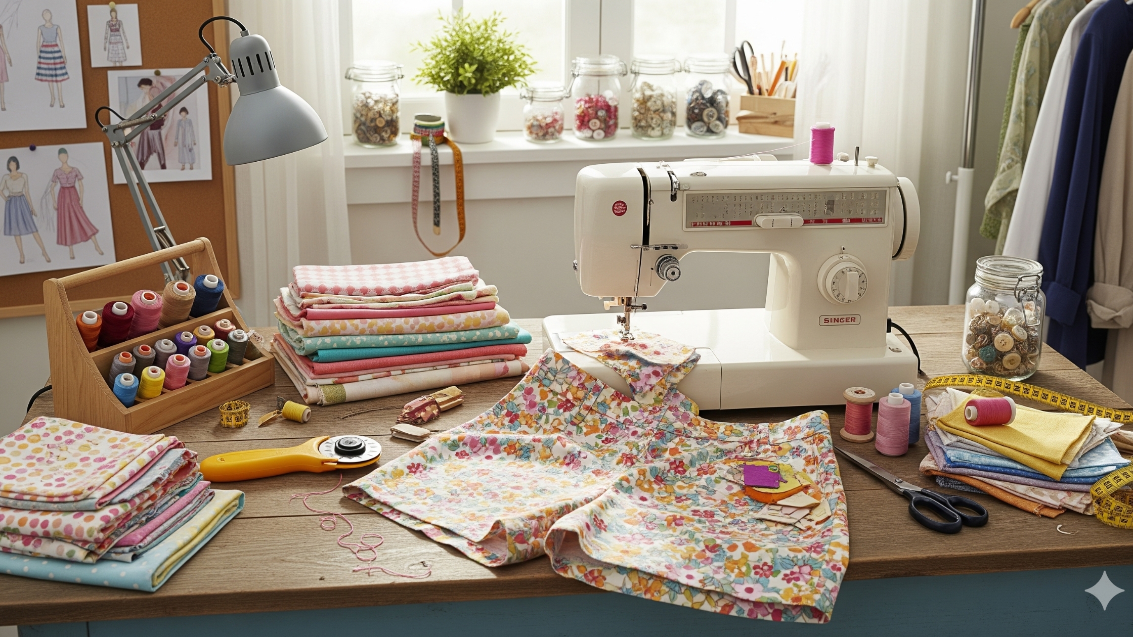 Por que costurar shorts femininos em casa