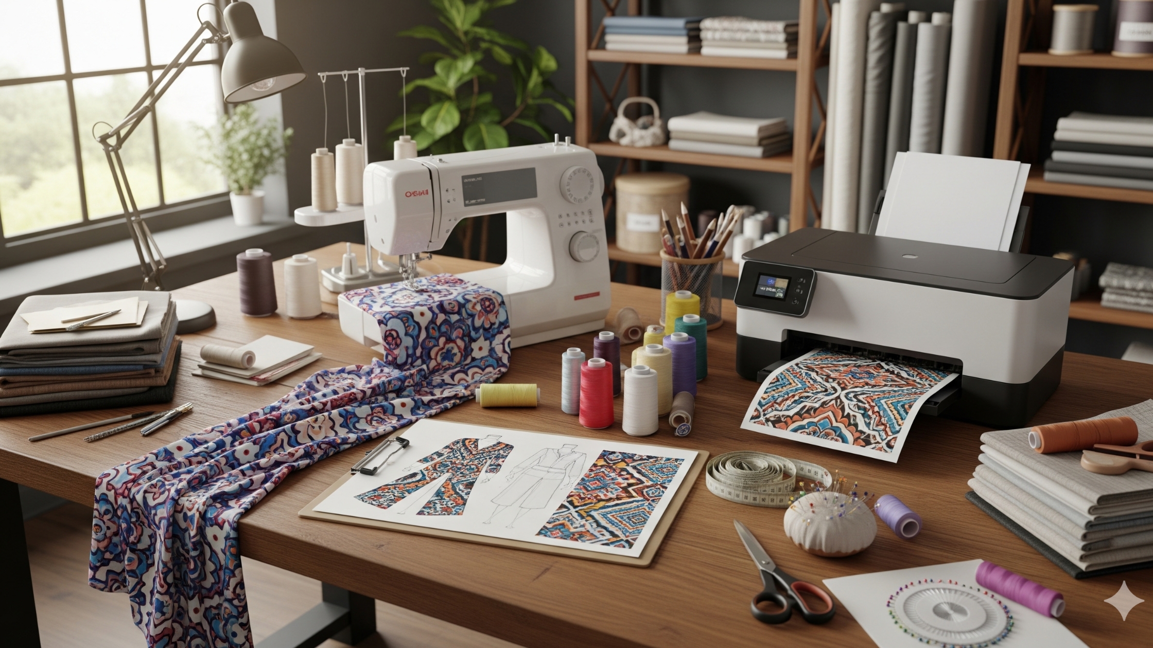 Por que investir em uma impressora para costura