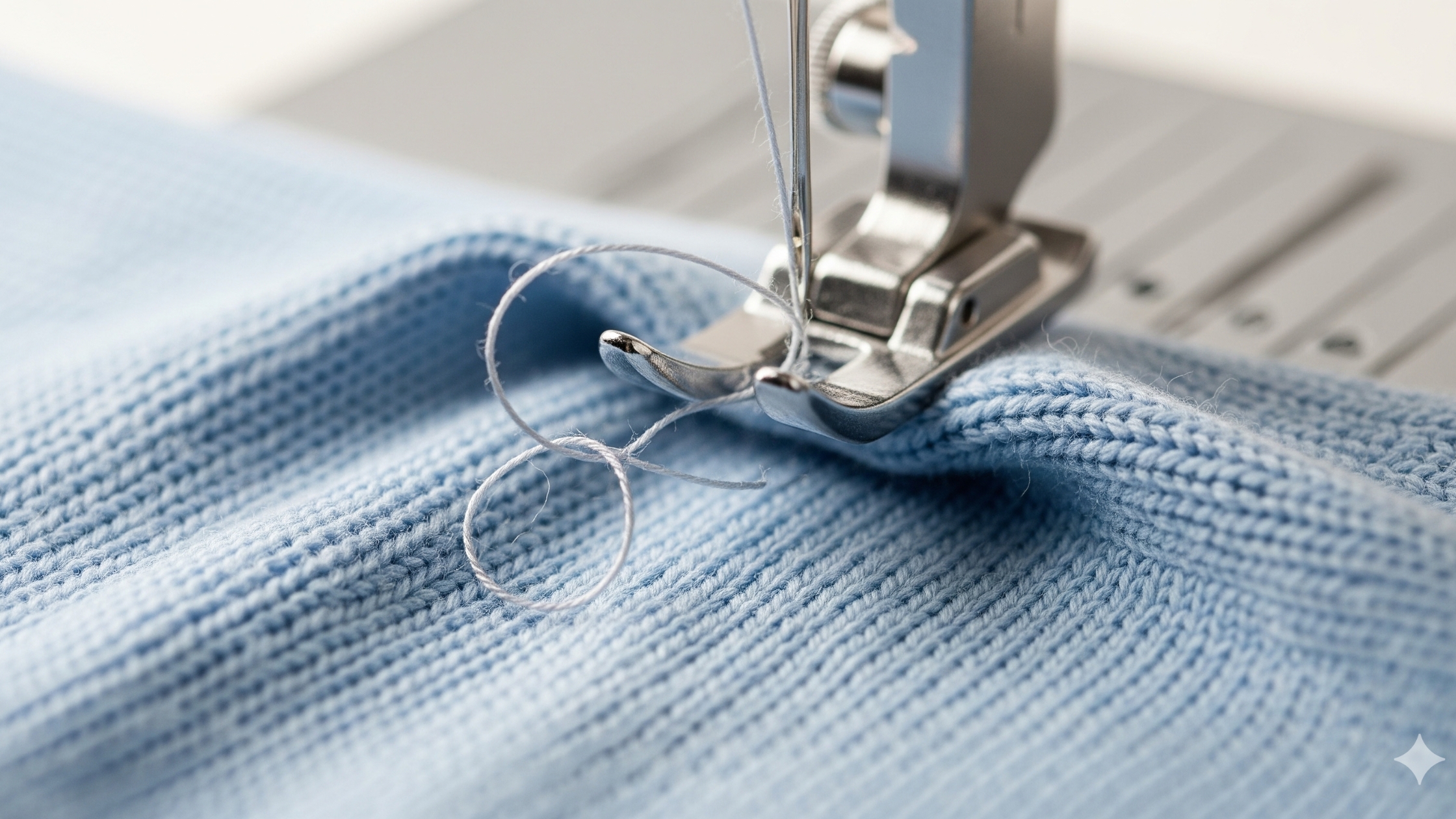 Principais erros ao costurar malha (e como evitar)