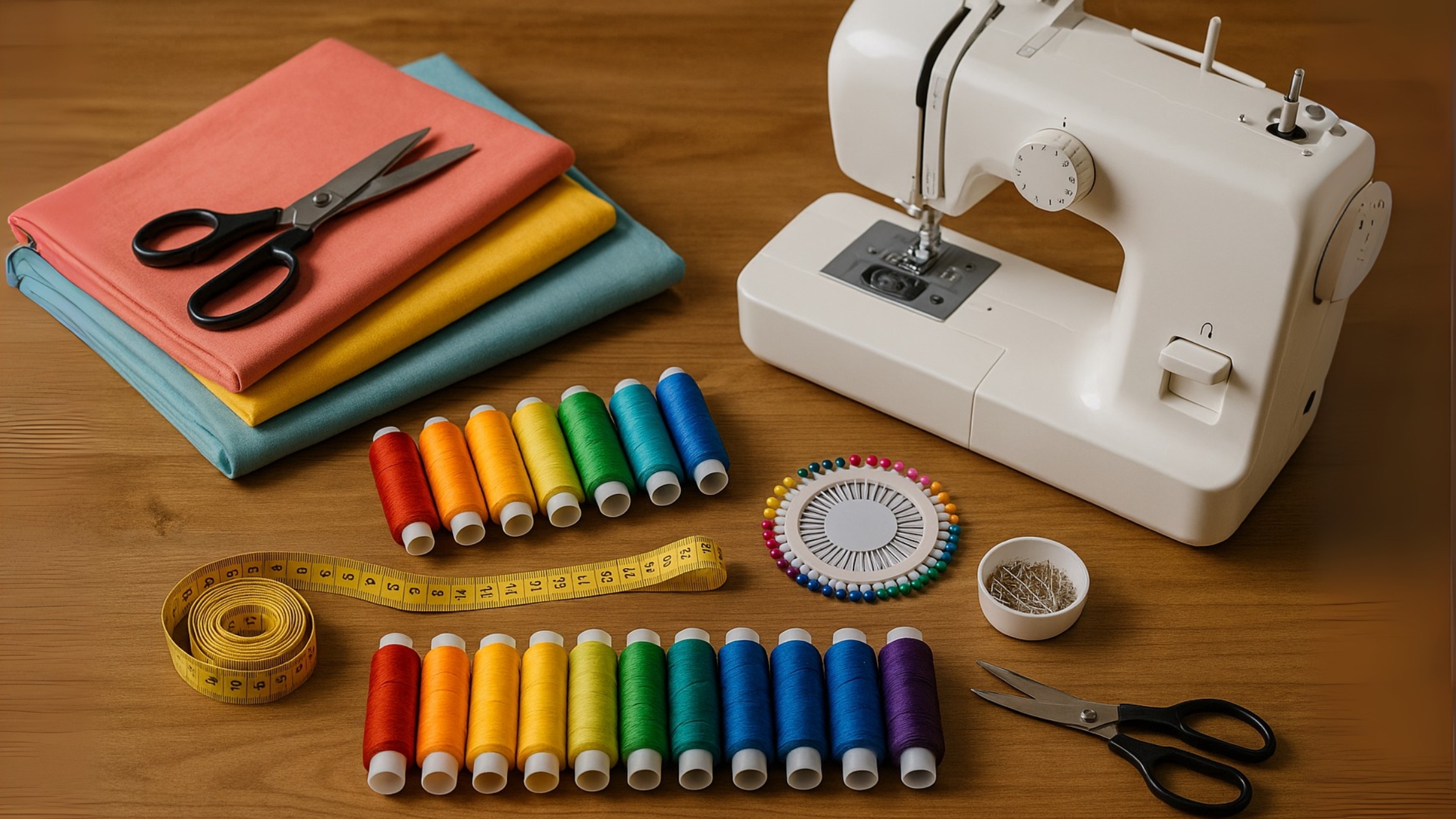 Principais materiais básicos para montar um ateliê de costura