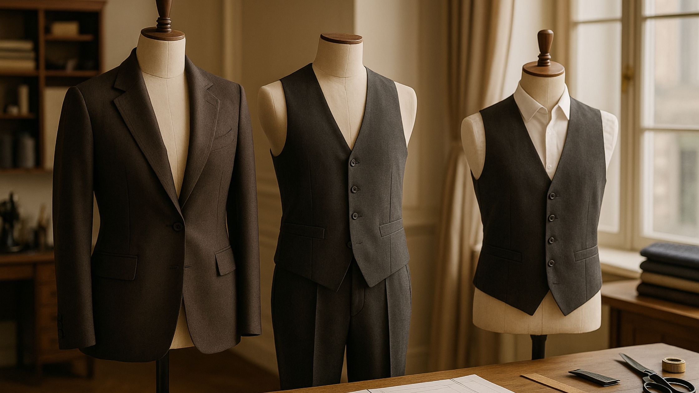 Principais peças da moda alfaiataria