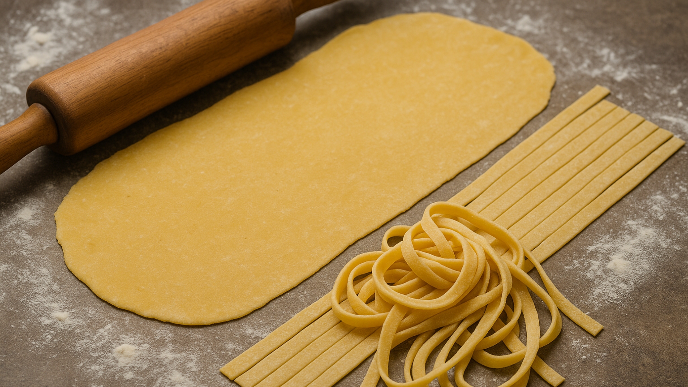 Receita de massa fresca caseira