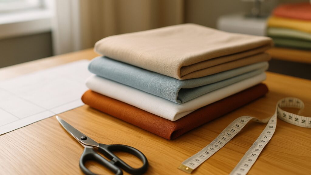 Tecidos Mais Fáceis Para Quem Está Começando a Costurar