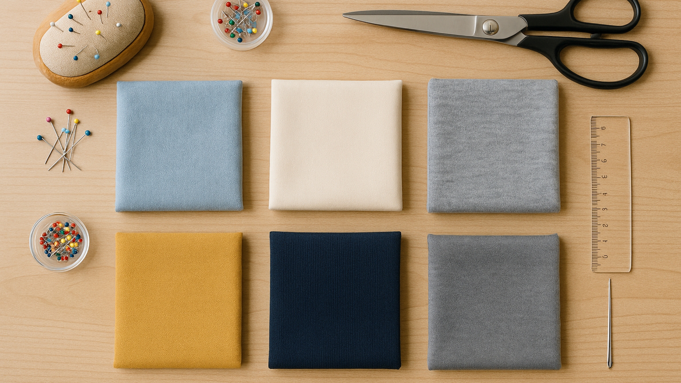 Tecidos mais fáceis para quem está começando