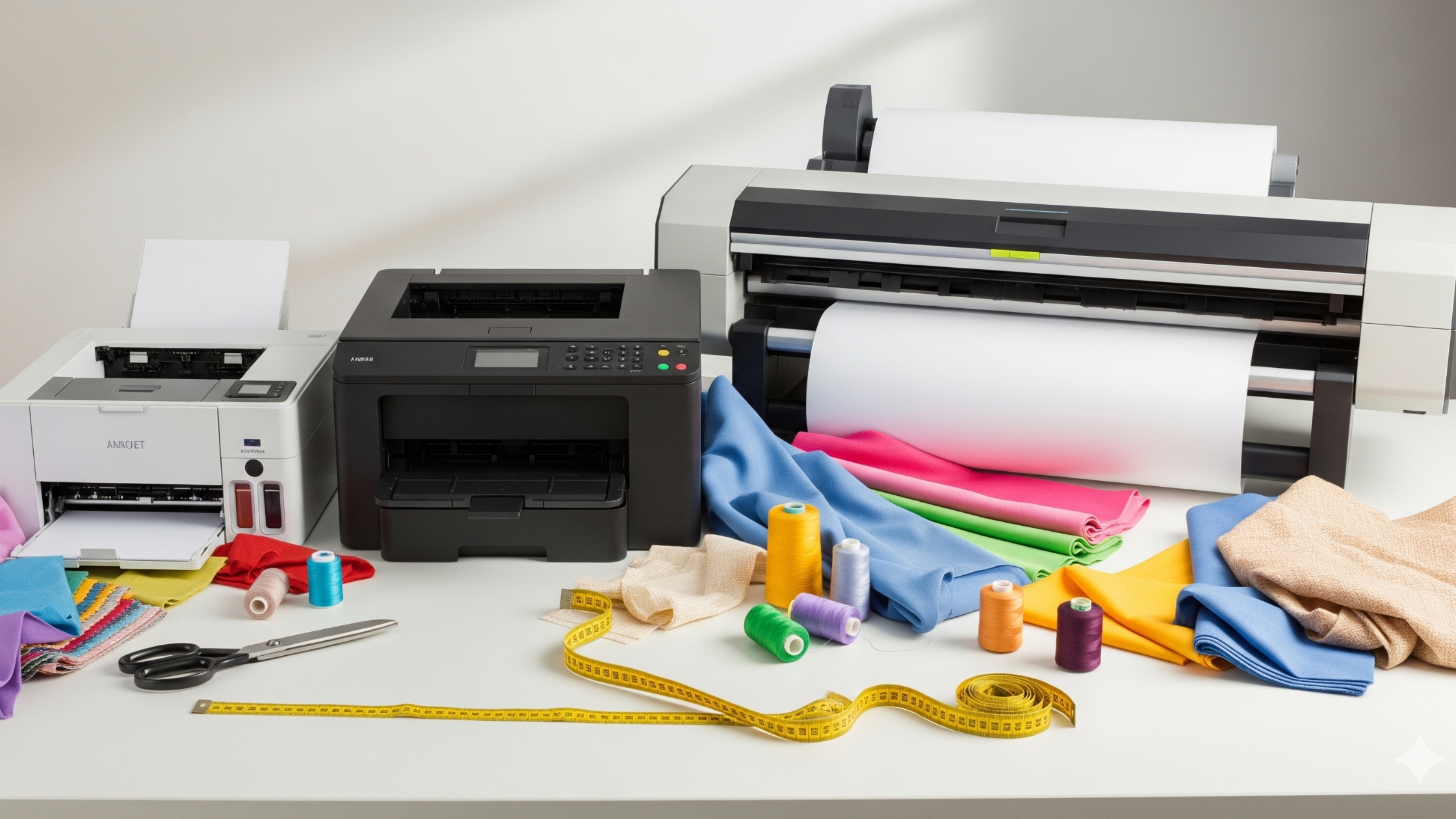 Tipos de impressoras recomendadas para costura
