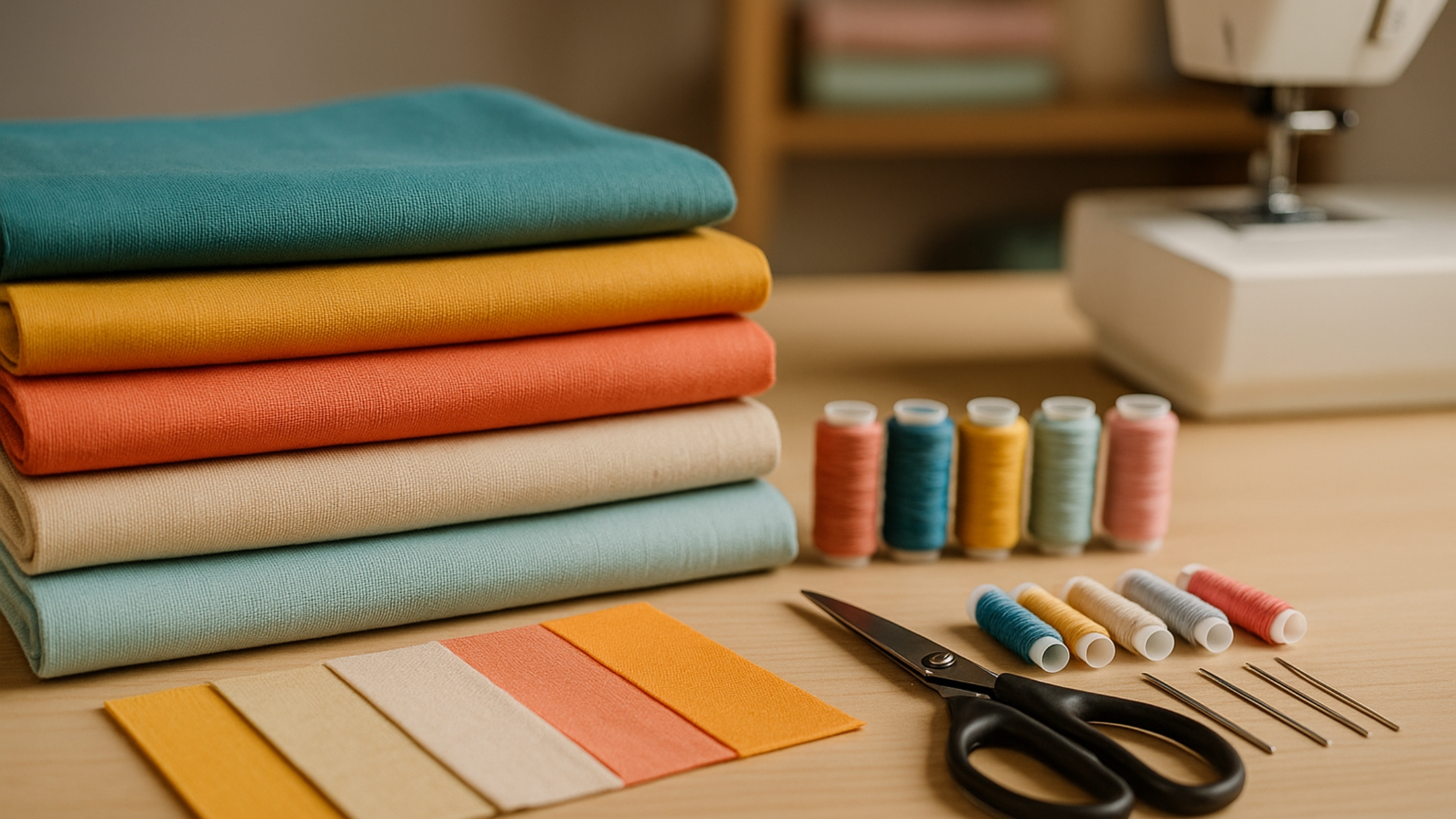 7. Tricoline Misto (Algodão + Poliéster)