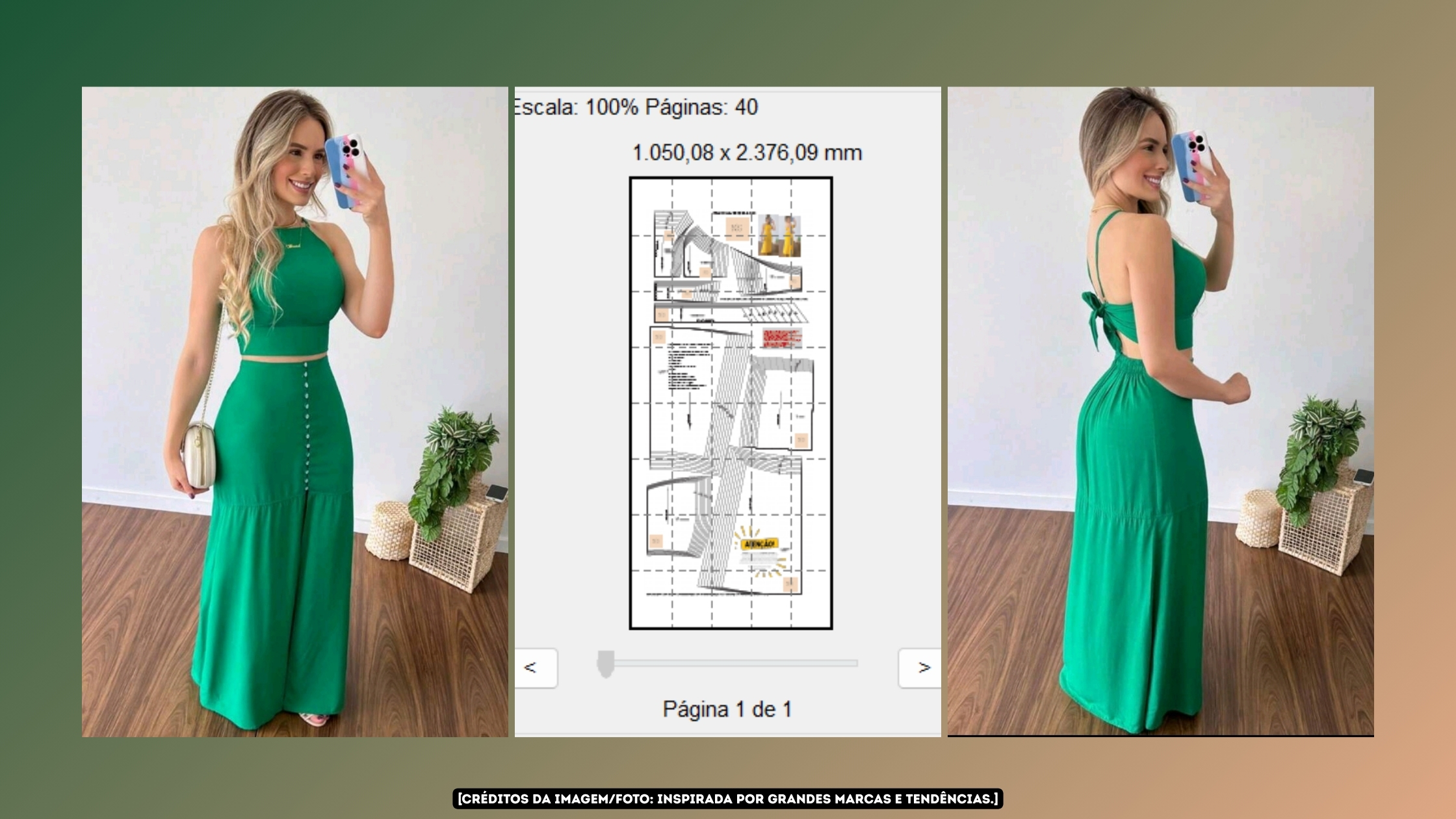 Banner Molde em PDF - Conjunto Eulália