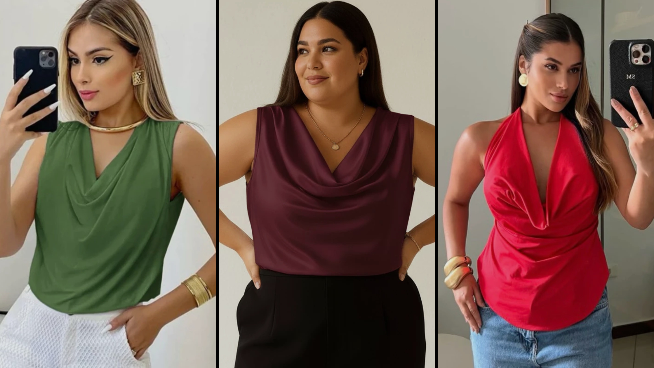 Blusa com Gola Degagê