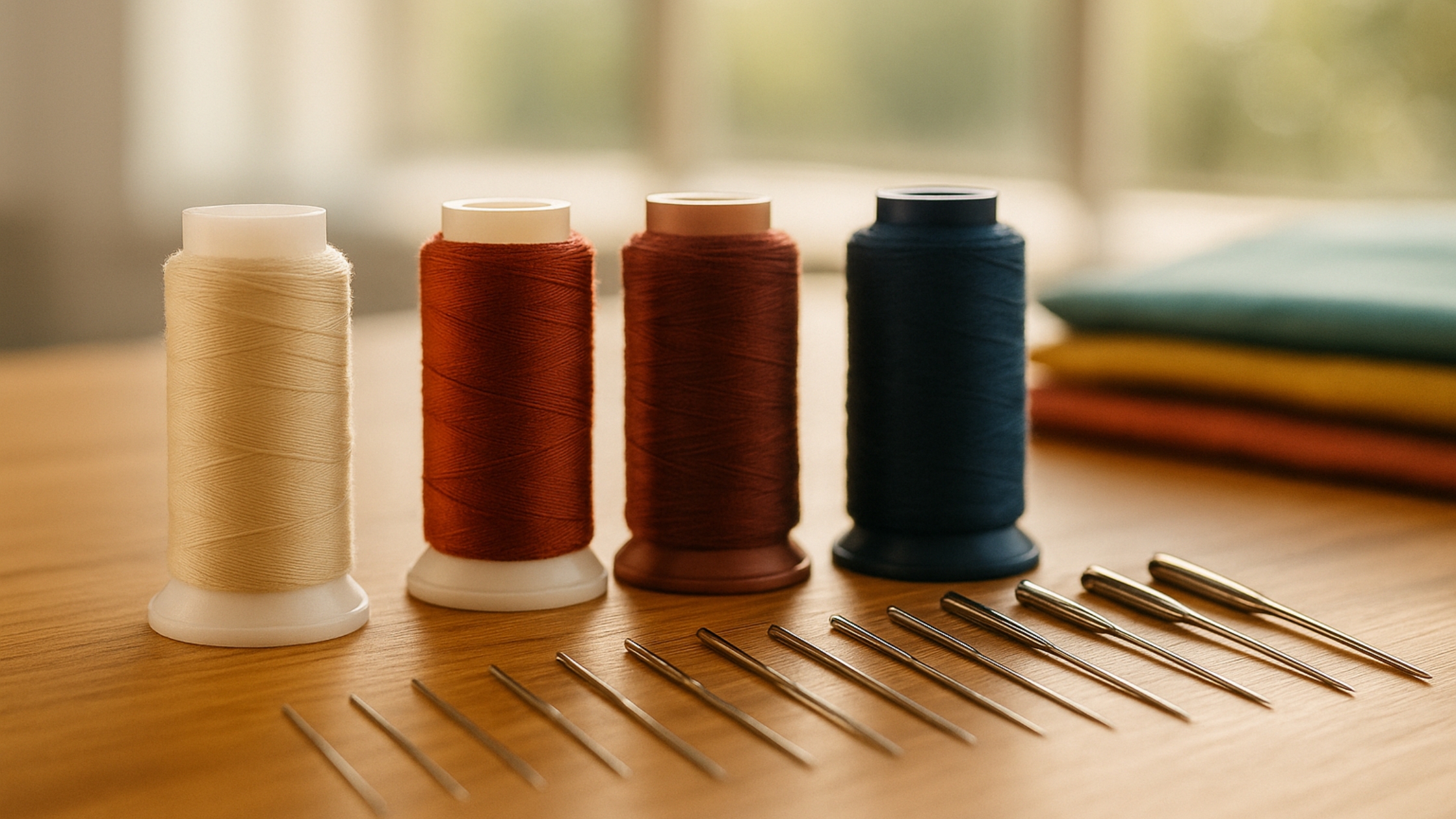 Como Escolher a Linha Certa Junto com a Agulha