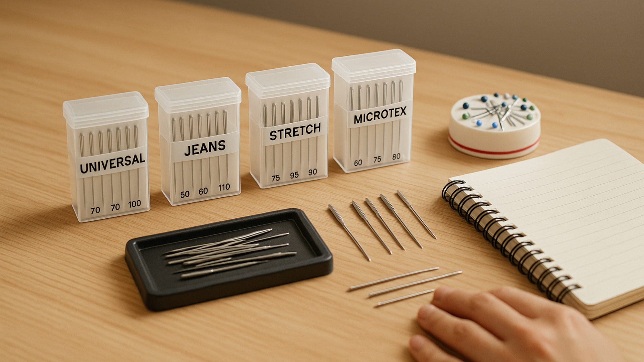 Como Organizar Suas Agulhas por Tipo