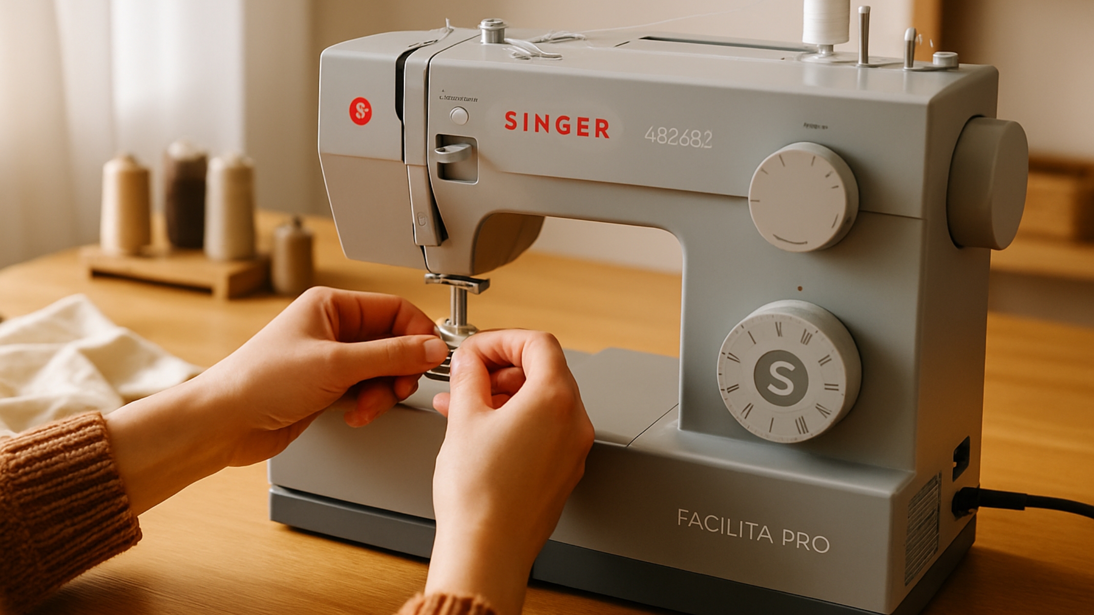 Como Usar a Máquina de Costura Singer 4423 Facilita Pro Passo a Passo