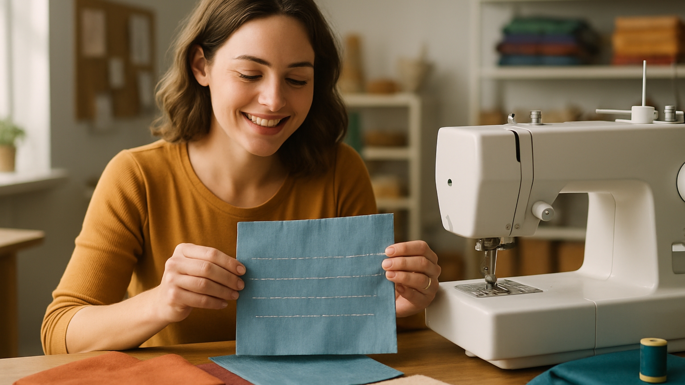 Conclusão Domine a Tensão da Linha e Costure com Perfeição