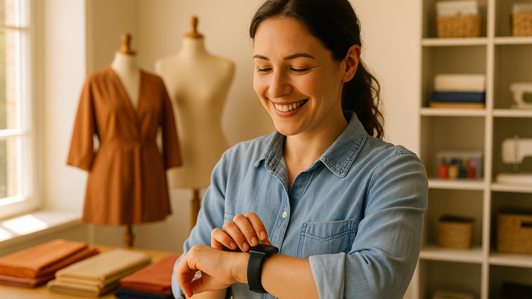 Conclusão Smartwatch para Costureiras Tecnologia que Facilita seu Dia a Dia