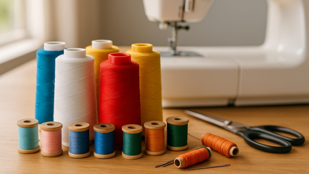 Diferenças entre Linhas de Poliéster e Algodão Qual Escolher para Costurar