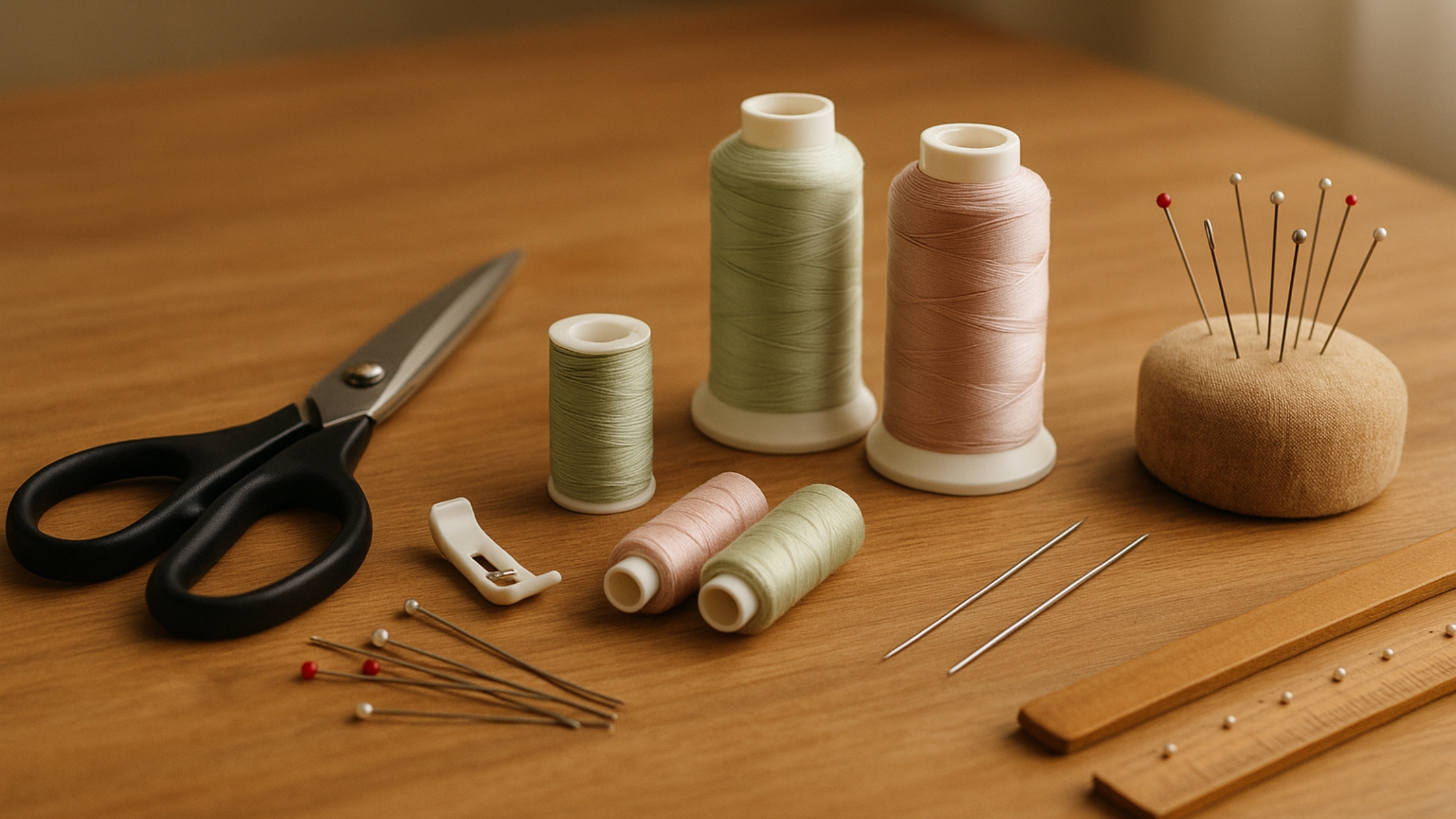 Ferramentas e Materiais Certos para Tecidos Finos