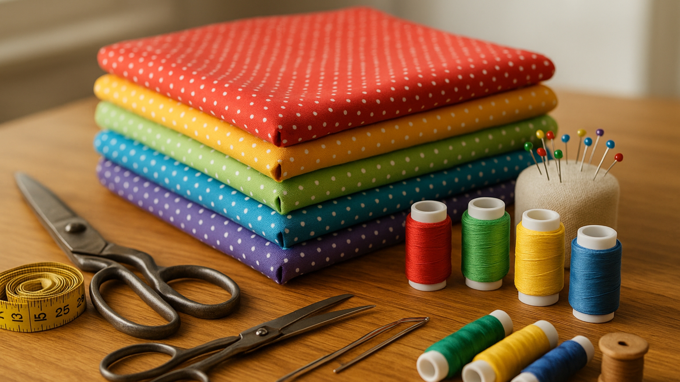 Melhores Tecidos para Começar a Costurar Guia para Iniciantes