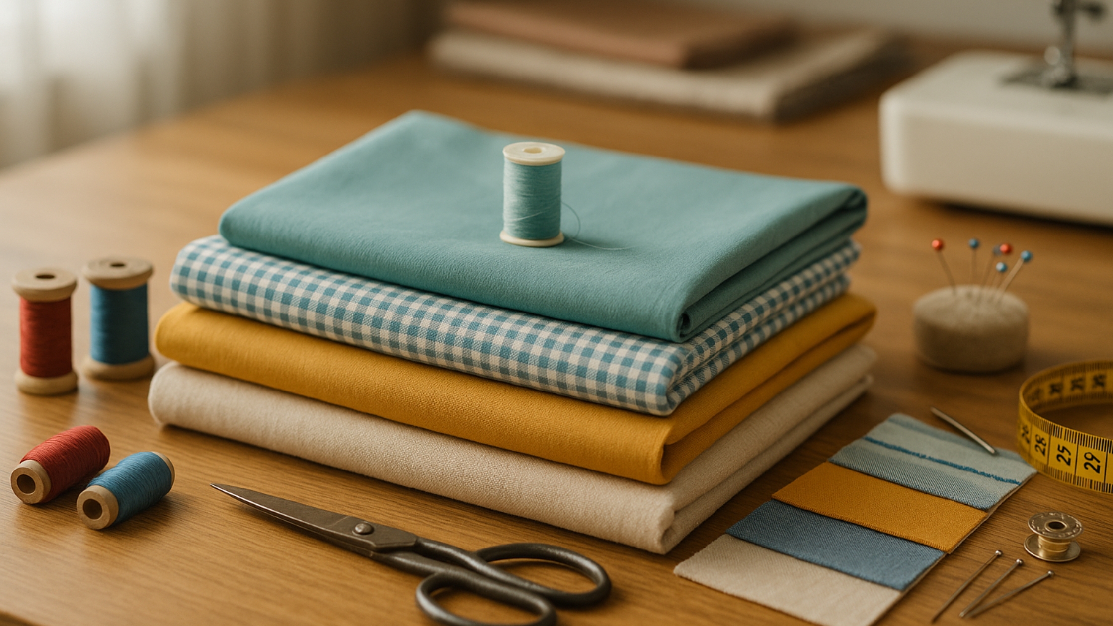 Melhores Tecidos para Começar a Costurar