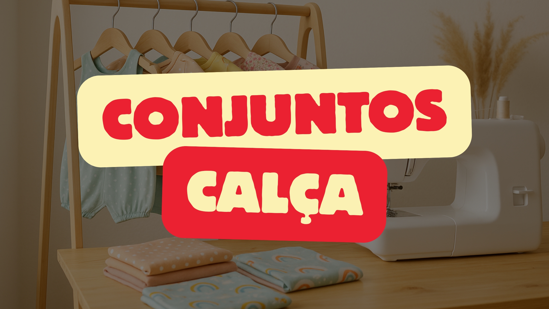 Moldes em PDF Conjuntos Infantis com Calça Do RN ao 14 anos