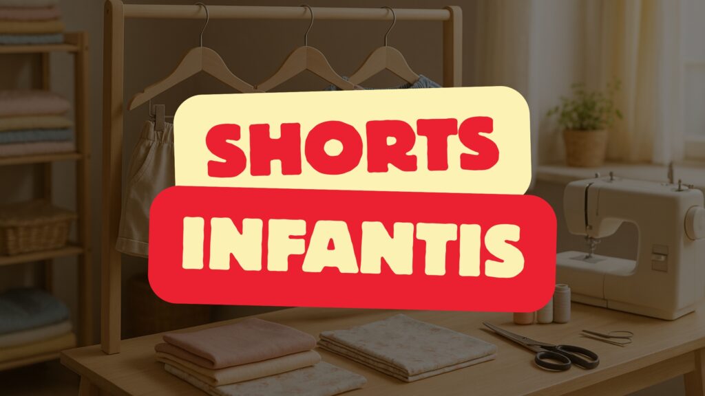 Moldes em PDF Shorts Infantis Do RN ao 14 anos (1)