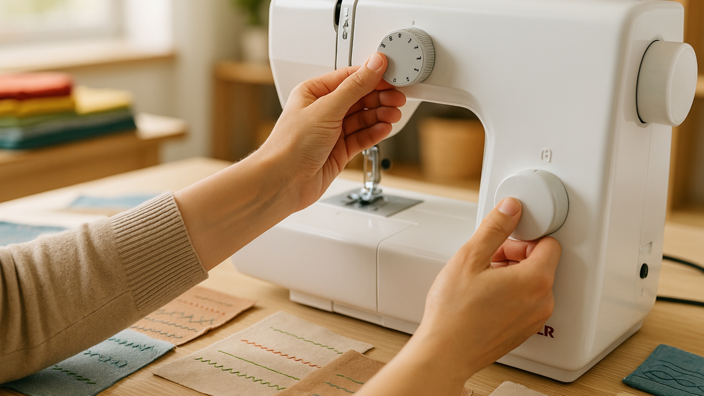 Passo a Passo Como Regular a Tensão da Linha na Máquina