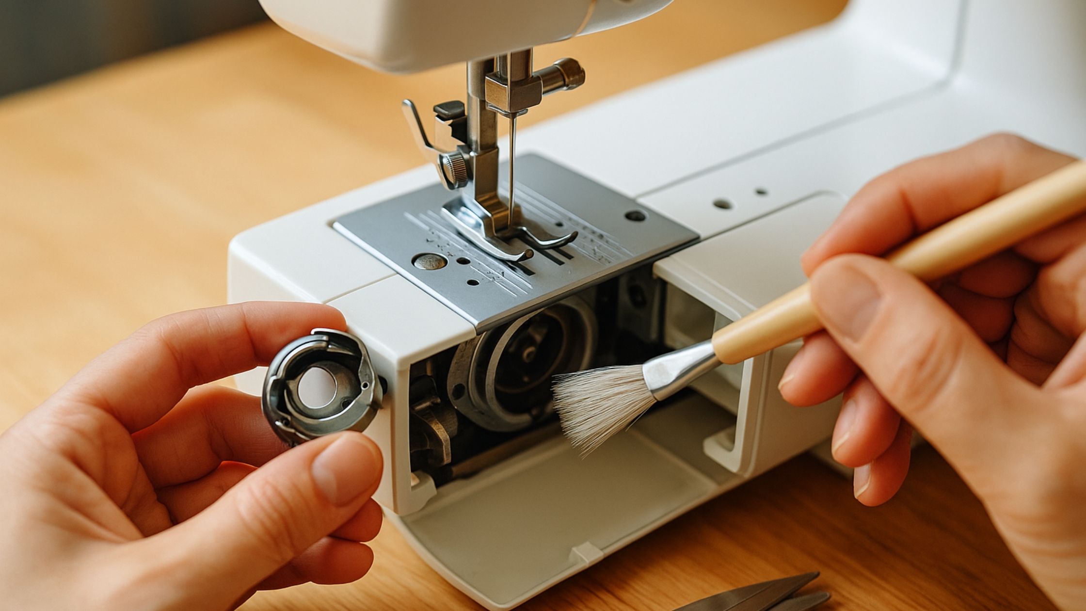 Passo a Passo da Manutenção em Máquina de Costura